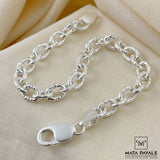 Stylish Silver Men's Bracelet