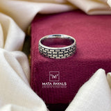 Classic Oxidised Finger Ring