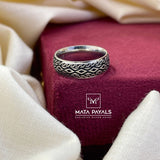 Likable Oxidised Finger Ring