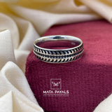 Fashionable Oxidised Ring