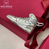 Mesmeric Silver Shoe Pendant / key Chain