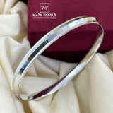 Mesmerizing Silver Men's Kada