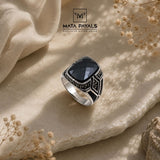 Unique Silver Men's Finger Ring