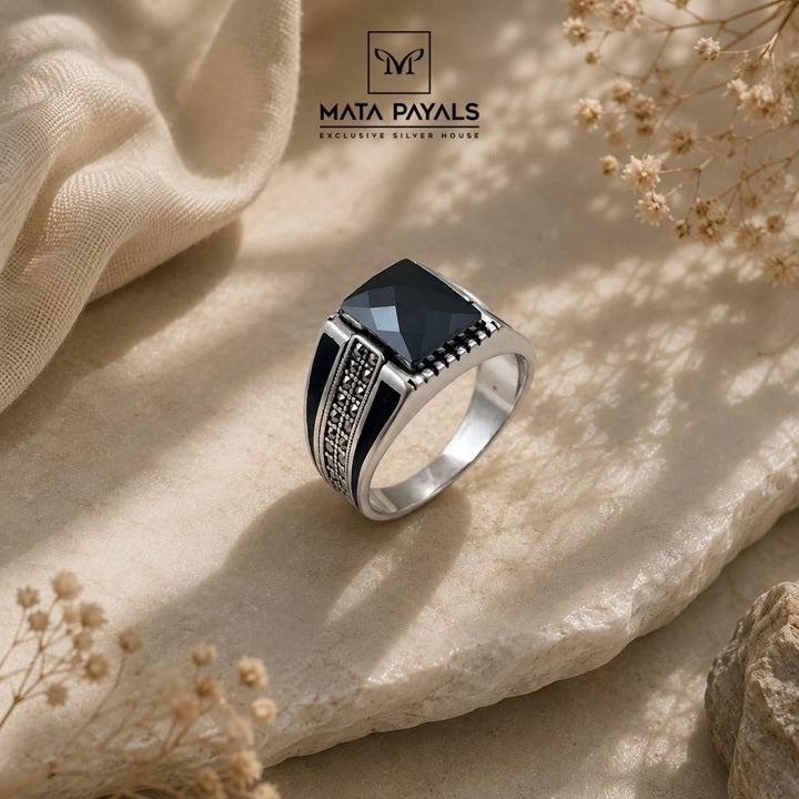 Mesmerizing Black Onyx Ring