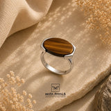 Classy Tigere Eye Ring