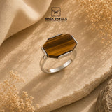 Men's Rhodium Finger Ring