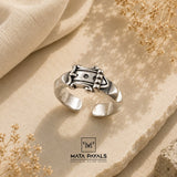 Stylish Oxidised Finger Ring