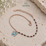 Rose Gold Butterfly Bracelet