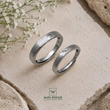 Simple Zircon Couple Ring