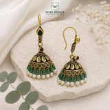 Classy Silver Jumka