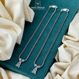 Cute Oxidised Anklet