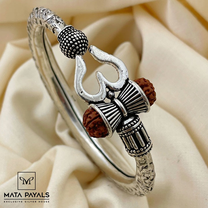 Silver Kada Bracelet For Boyfriend Silver 925 Silver Bangle