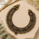 Mesmeric Gold Polish Necklace