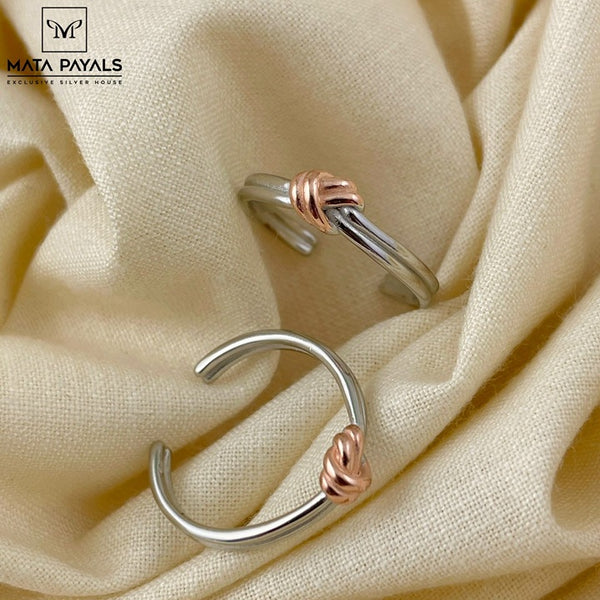 Excellent Dual Tone Toe Ring