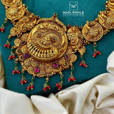 Gorgeous Mayura Gold Plated Necklace