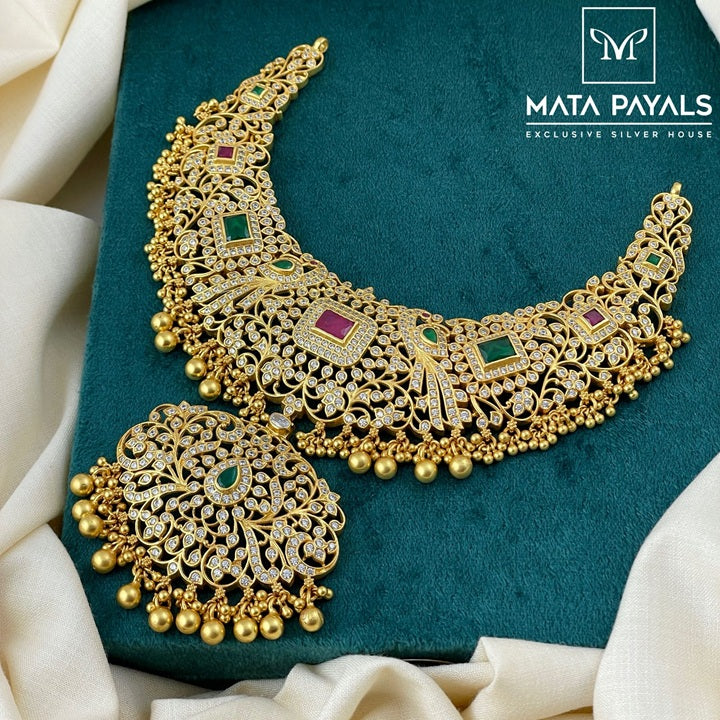 Grand Gold Plated Necklace