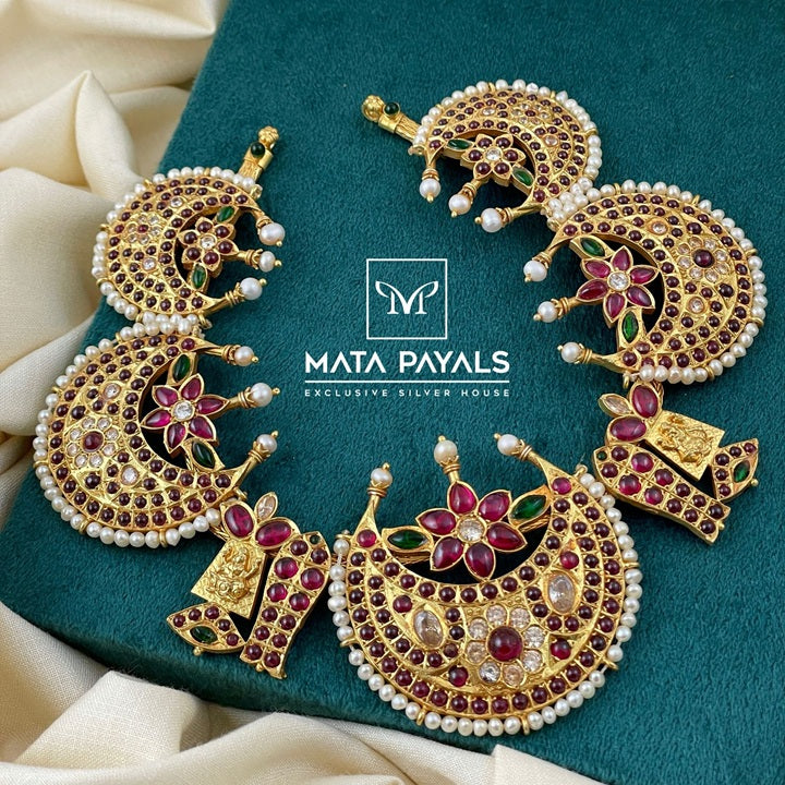 Heritage Temple Gold Plated Necklace
