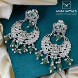 Mesmerizing Oxidised Chandbali