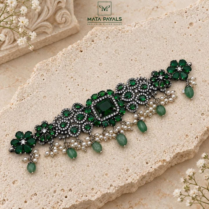 Gorgeous Oxidised Choker