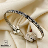 Green Cut Stone Kada