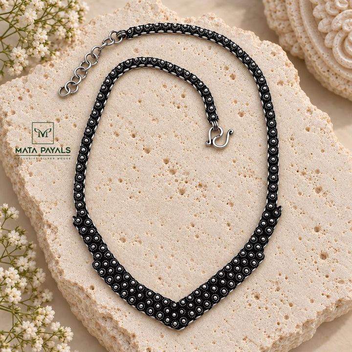Attractive Oxidised Necklace
