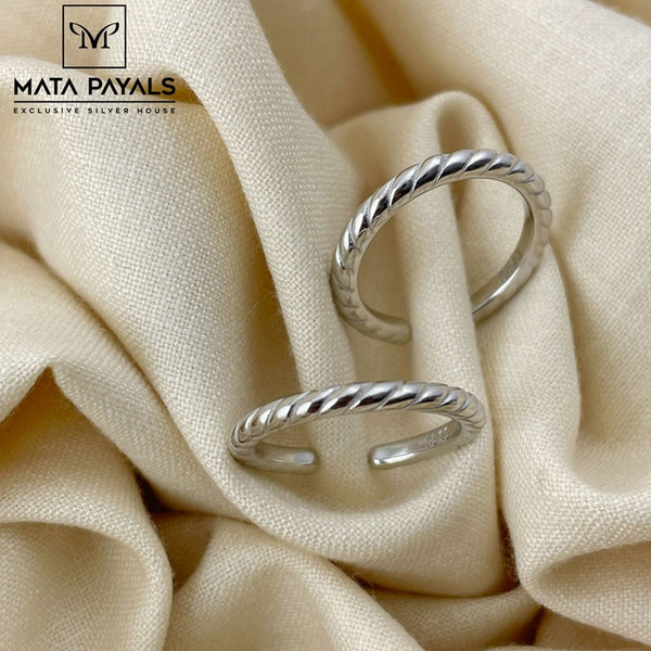 Beautiful Silver Toe Ring