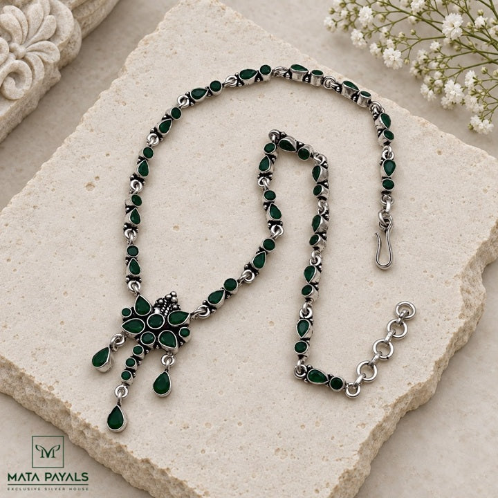 Green Stone Necklace