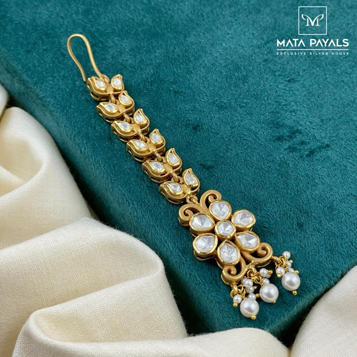 Simple Moissanite Mangtika