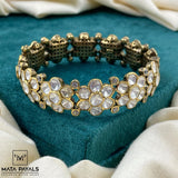Floral Moissanite Kada