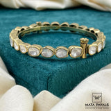 Antique Moissanite Kada