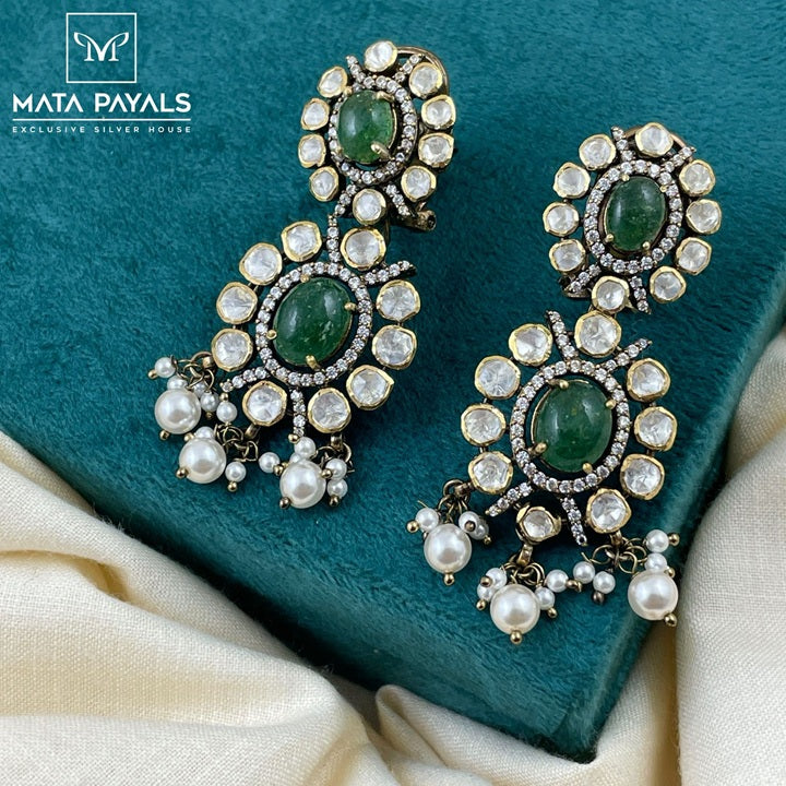 Victorian Moissanite Hanging