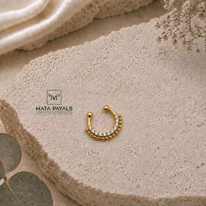 Gold Polish Septum