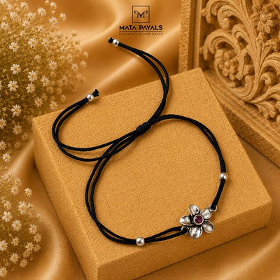 Oxidised Floral Nazaria