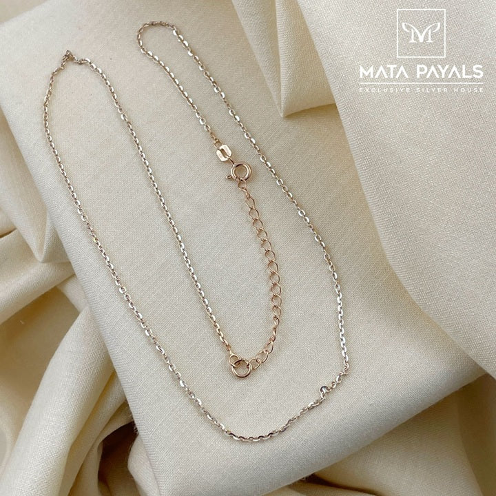 Cute Dual Tone Neckchain