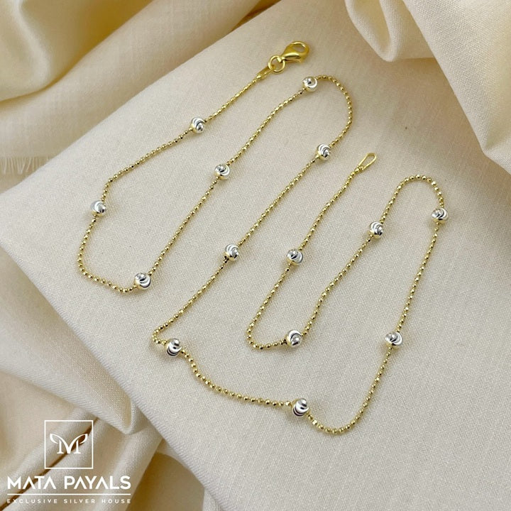 Dual Tone Gold Plated Neckchain