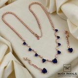 Lovely Navy Blue Necklace