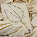 Yellow Flower Necklace