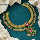 Traditional Mayura Kundan Necklace