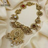 Maha Lakshmi Gold Polish Necklace