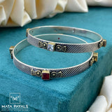 Impressive Dual Tone Bangle