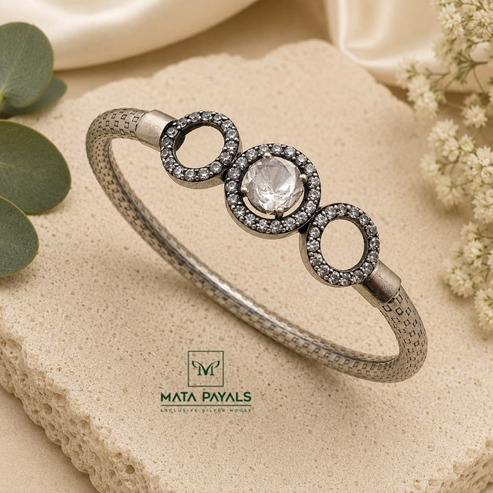 Gorgeous Oxidised Kada