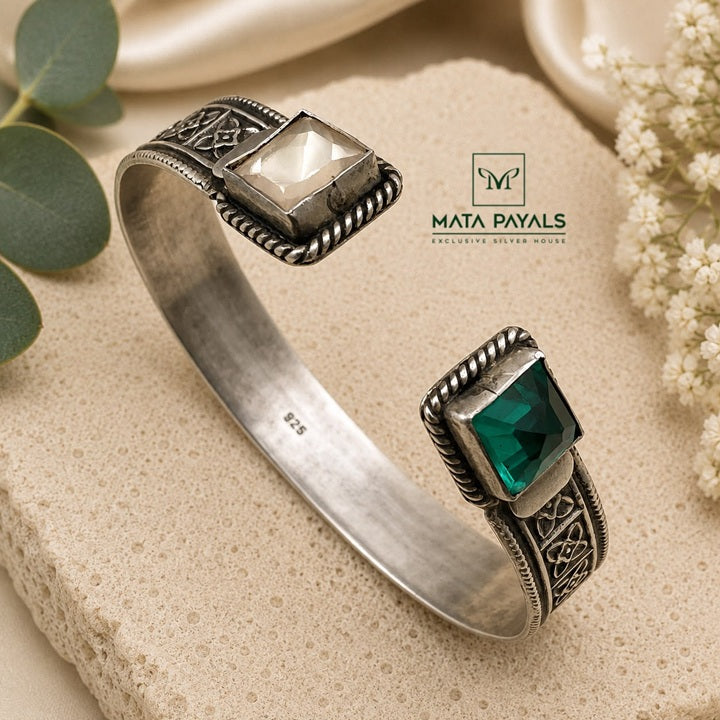 Impressive Oxidised Kada
