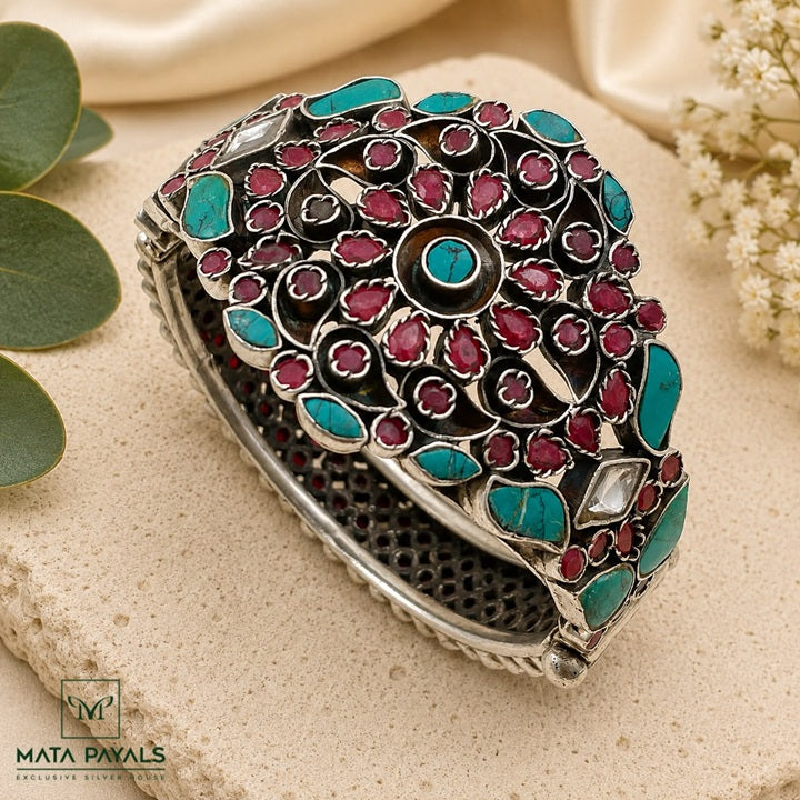 Heritage Oxidised Kada