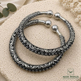 Vintage Hand Carved Kada