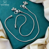 Fancy Oxidised Anklet