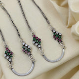 Impressive Cut Stone Anklet