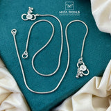 Gorgeous Silver Anklet