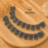Artistic Cut Stone Anklet