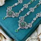 Green Heart Stone Anklet