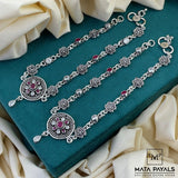 Pink & White Anklet